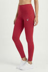 Zelocity Quick Dry Gym Legging - Deep Claret — thumbnail 3